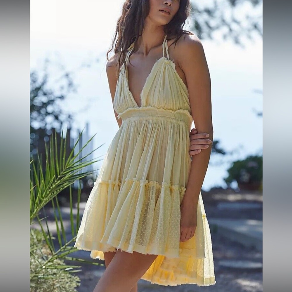 NWOT 100 Degree mini dress by Free People in size Large - Picture 3 of 13